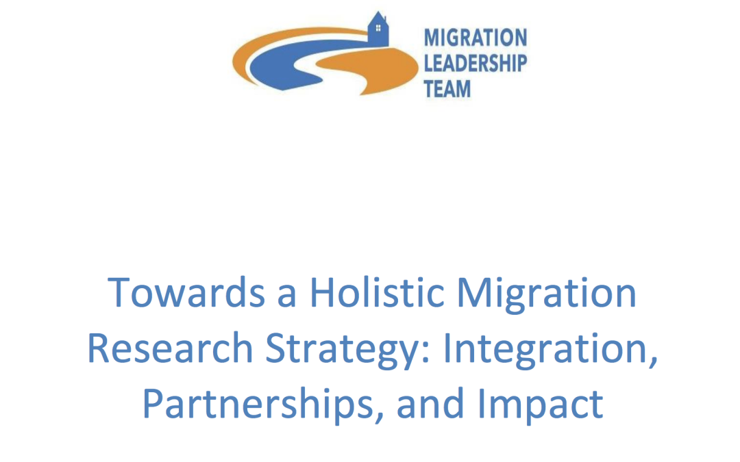 Invitation to comment on Migration Leadership Team strategy paper on building equitable and effective partnerships for migration Research