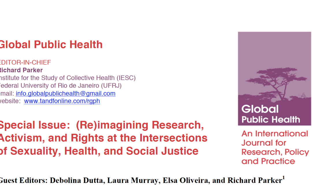 Call for Papers: (Re)imagining research, activism, and rights at the intersections of sexuality, health, and social justice