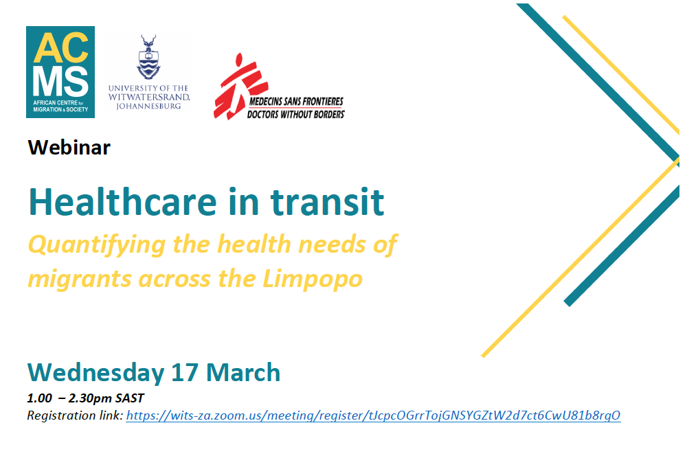 Healthcare in transit: Quantifying the health needs of migrants across the Limpopo