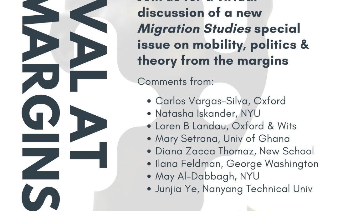 Virtual Discussion: Arrival at the Margins