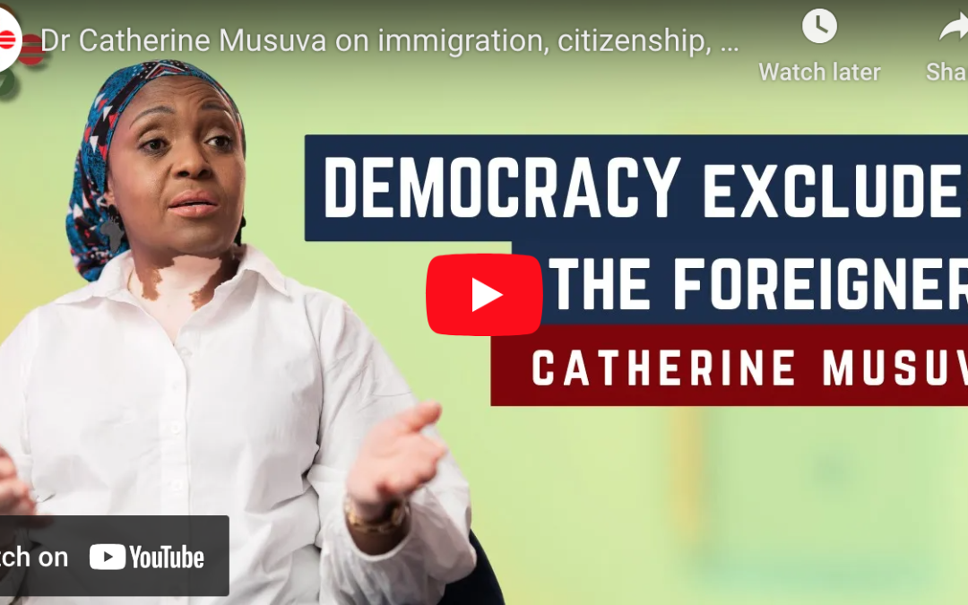 VIDEO: Democracy Excludes the Foreigner?