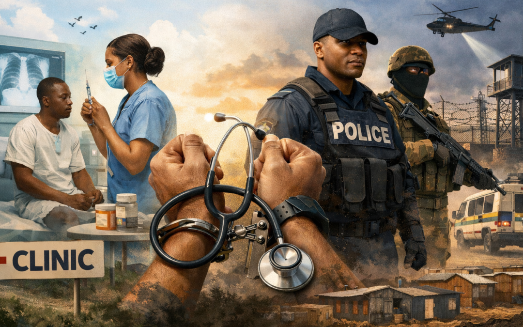 Peculiar bedfellows: When Health and Home Affairs turn care into control