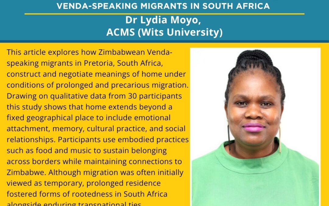 ACMS SEMINAR: Home Beyond Borders