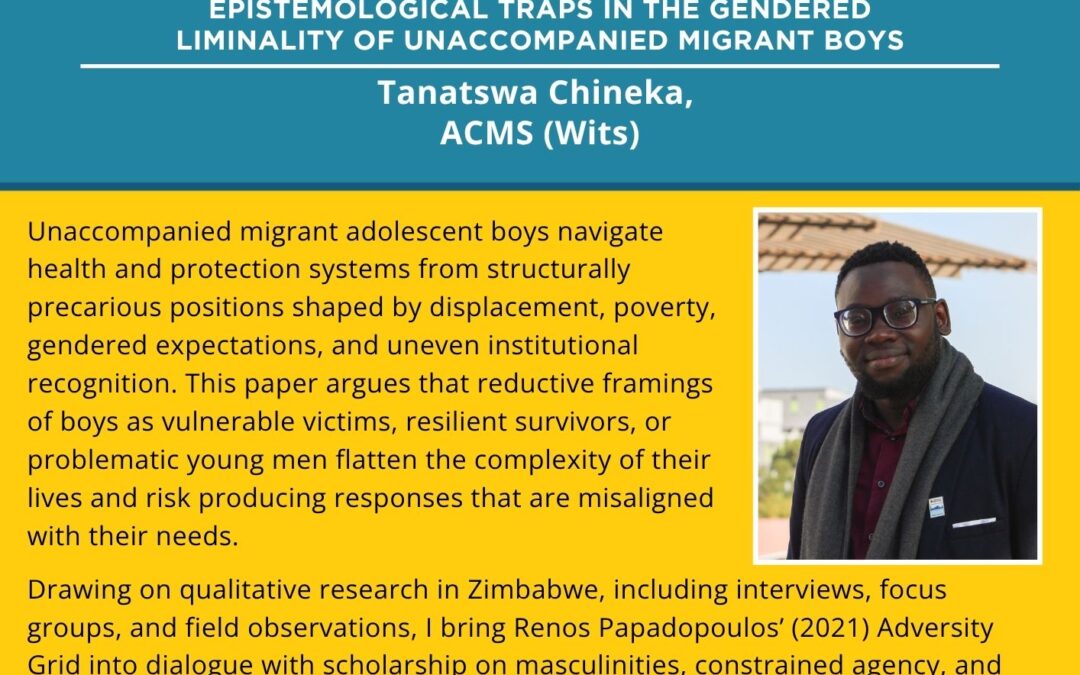 ACMS SEMINAR: The Adversity Grid – Beyond Epistemological Traps