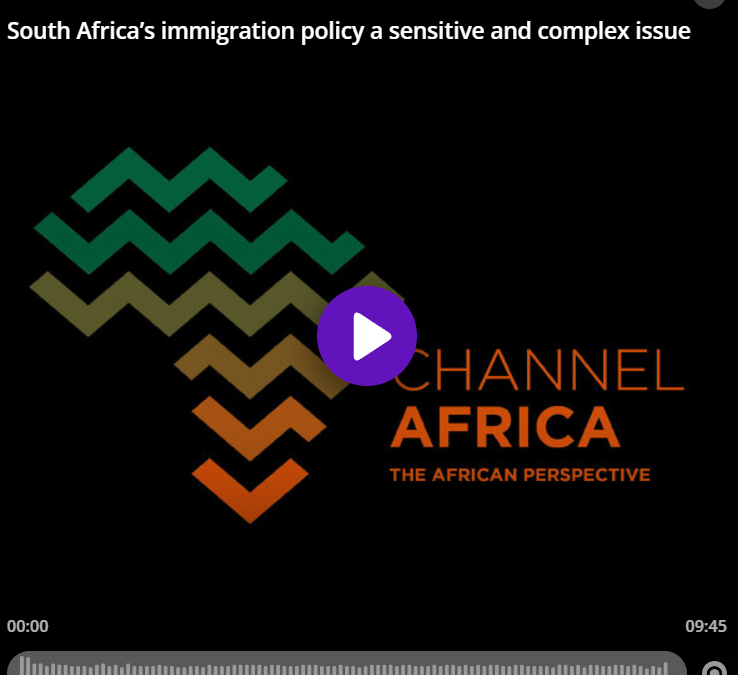 PODCAST: South Africa’s immigration policy a sensitive and complex issue